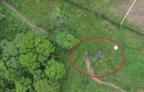 _Выход сточных вод - в ручей, текущий в Новик