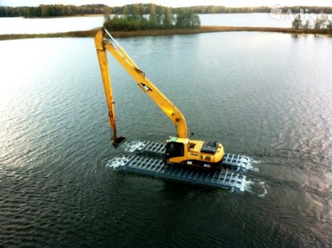 Фото с сайта: http://poltava.adiso.com.ua/drugoe-2/ekskavator-amfibiya-ochistka-